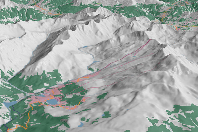 3D view of arosa