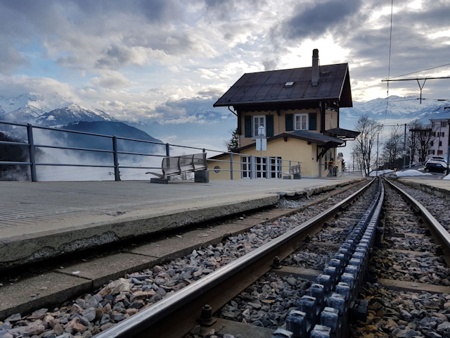 Aigle in the heart of the Rhone valley has rail connections to several resorts