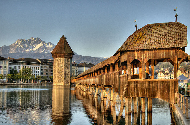 Historic Luzern in the heart of the Alps