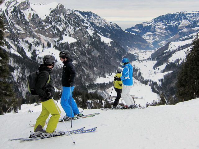 Een blik op de wintersportoorden in  Obwalden
