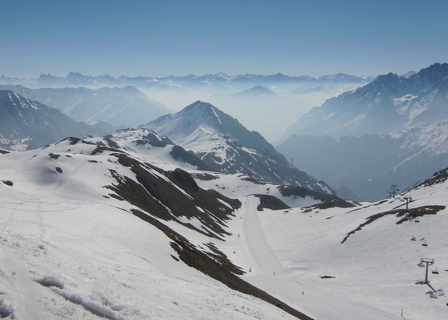 Een blik op de wintersportoorden in  Graubünden