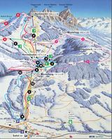 Sattel-Hochstuckli ski trail map