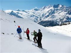 Skiën en snowboarden in unterbach  (c) Nic Oatridge