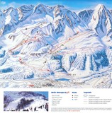 Airolo ski trail map