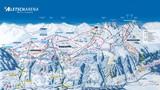 Aletsch Arena ski trail map