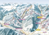 Altenmarkt - Radstadt ski trail map