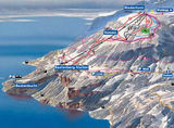 Beatenberg ski trail map
