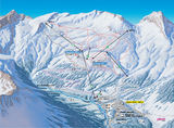 Bosco Gurin ski trail map