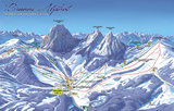 Brunni ski trail map