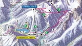 Champex-Lac ski trail map