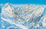Churwalden ski trail map