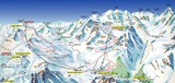 Diavolezza ski trail map
