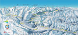 Bever ski trail map
