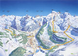 Brunni Engelberg ski trail map