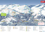 Flims Laax Falera ski trail map
