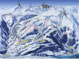 Flumserberg ski trail map