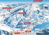 Gerlitzen Alpe ski trail map