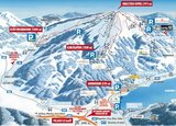 Gerlitzen Alpe ski trail map