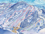 Goldingen ski trail map