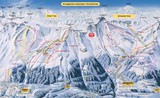Grimentz ski trail map