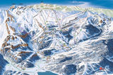 Hoch-Ybrig ski trail map