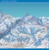 Jakobsbad ski trail map
