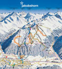 Jakobshorn ski trail map