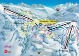 Jaunpass ski trail map
