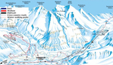 Kandersteg ski trail map