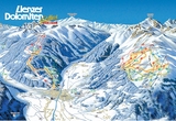Lienzer Dolomites ski trail map