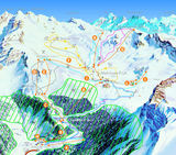 Melchsee-Frutt ski trail map