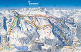 Parsenn ski trail map
