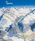 Pischa ski trail map