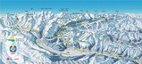 Pontresina ski trail map