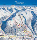 Rinerhorn ski trail map