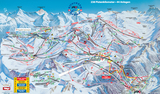 Samnaun ski trail map