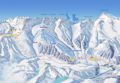 Sedrun ski trail map