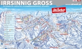 Brixen im Thale ski trail map