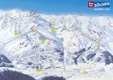 Sölden ski trail map