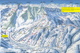 Flühli ski trail map