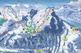 Stoos ski trail map
