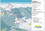 Törbel ski trail map
