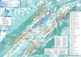 Vallée de Joux ski trail map