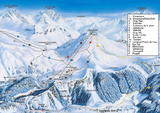 Val Müstair ski trail map