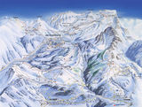 Isenau ski trail map