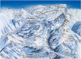 Villars ski trail map