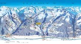 Visp ski trail map