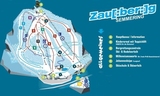 Zauberberg Semmering ski trail map