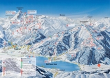 Zell am See/Kaprun ski trail map